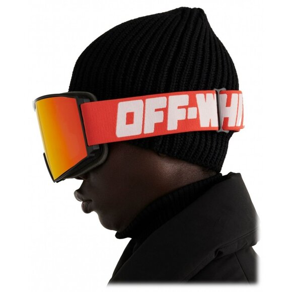 Off-White Ski Goggles – Black/Red Frame Red Mirror Lens | Model OERI055 2525 - Picture 11 of 11